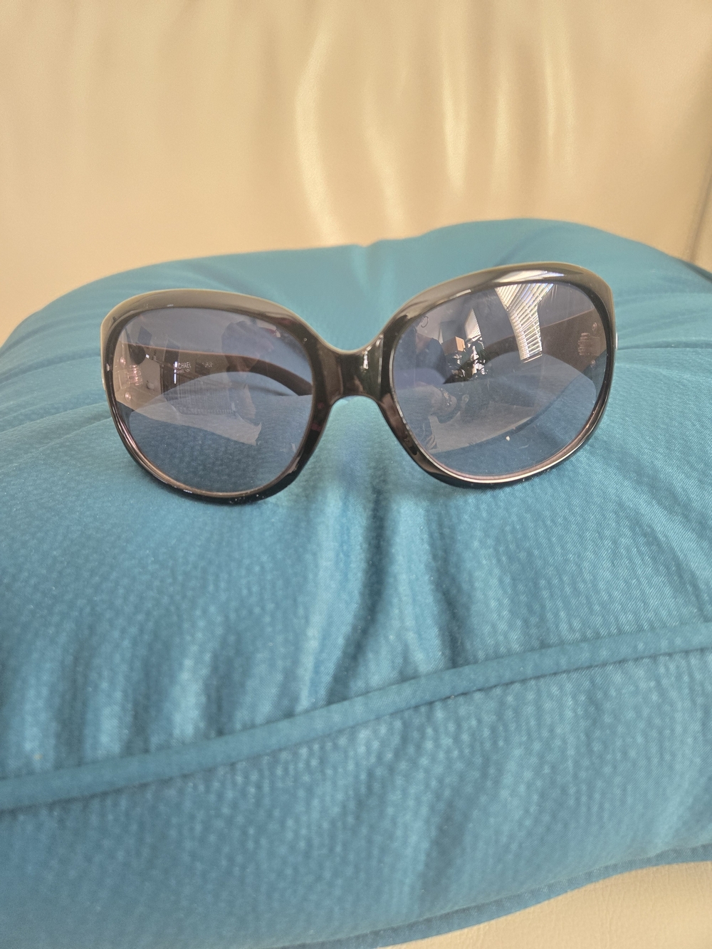 Michael Kors Women's Oversized Black Sunglasses